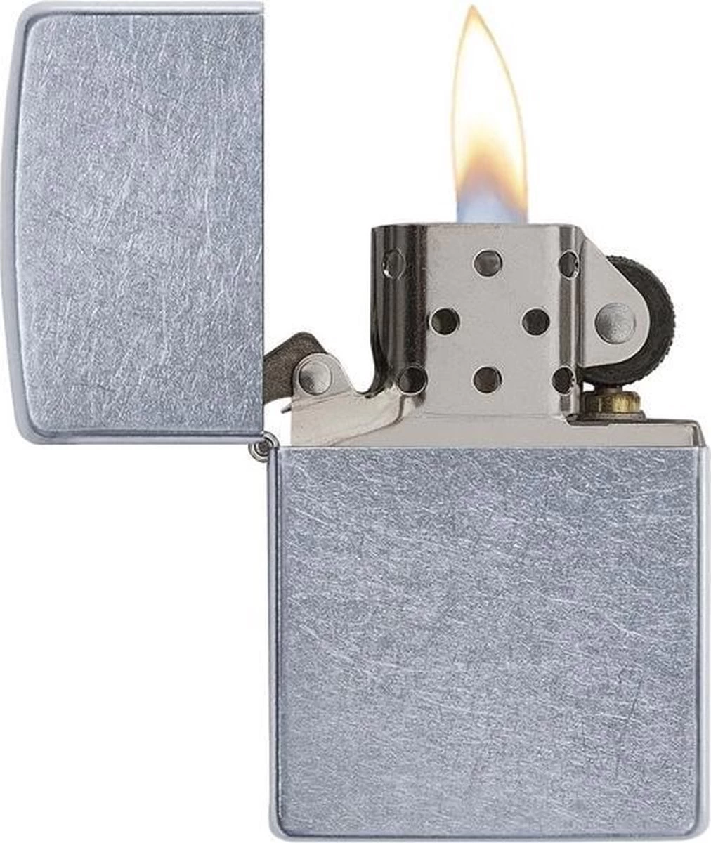 Aansteker Zippo Street Chrome 5 Aansteker Zippo Street Chrome - Afbeelding 3