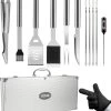BBQ Accesoires Set Met Thermometer, Handschoenen, Bbq Tang, Bbq Borstel Van Zedar -Merkloos Winkel 1049x1200 1