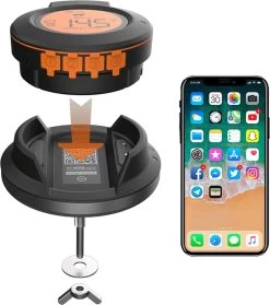 ToGrill - Smart Bluetooth Barbecue Dome Thermometer Met 2 Probes AT-02 | Draadloze Slimme BBQ Vleesthermometer Met App | -Merkloos Winkel 1061x1200 1