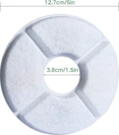 Drinkfontein Filters 6 Stuks - Navulling Kattenfontein - Water Filter - Drinkfilters - Filter Waterreservoir - Waterfilter Drinkfontein -Merkloos Winkel 1061x1200 2