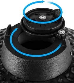 Patton Kamado Grill 13" - Keramisch - Kookoppervlak Ø 28 - Mat Zwart -Merkloos Winkel 1066x1200