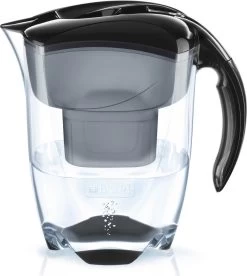 BRITA - Waterfilterkan Elemaris - Zwart - 3,5L - Inclusief 1 Maxtra+ Waterfilterpatroon -Merkloos Winkel 1074x1200