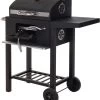Vaggan Luxe Houtskool Barbecue - Grilloppervlak (LxB) 44 X 32 Cm - Staal - Matzwart -Merkloos Winkel 1094x1200