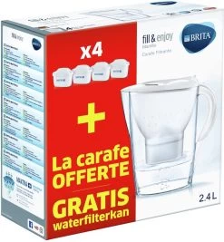 BRITA Waterfilterbundel Marella Cool White + 4 MAXTRA+ Filterpatronen -Merkloos Winkel 1110x1200 1
