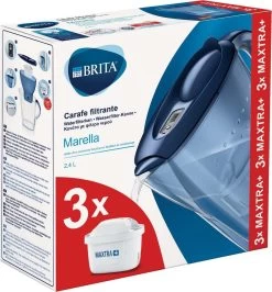 BRITA - Waterfilterkan Marella Cool - Blauw - 2,4L + 3 MAXTRA+ Waterfilterpatronen 24 BRITA - Waterfilterkan Marella Cool - Blauw - 2,4L + 3 MAXTRA+ Waterfilterpatronen -Merkloos Winkel 1114x1200 4