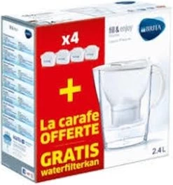 BRITA Waterfilterbundel Marella Cool White + 4 MAXTRA+ Filterpatronen -Merkloos Winkel 1122x1200 4