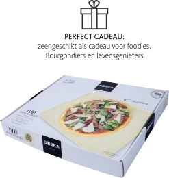 Boska Pizzasteen Deluxe Rechthoek - Voor De Oven - Knapperige Pizza's - 40x32 Cm - BBQ Accessoires -Merkloos Winkel 1142x1200 2