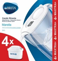 BRITA Waterfilterbundel Marella Cool White + 4 MAXTRA+ Filterpatronen -Merkloos Winkel 1156x1200 3