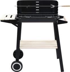 Verrijdbare Barbecue – Houtskool/Briketten - Verstelbare Grillplaat – Houten Tafel – Winscherm – Gewicht 5.9kg 19 Verrijdbare Barbecue – Houtskool/Briketten - Verstelbare Grillplaat – Houten Tafel – Winscherm – Gewicht 5.9kg -Merkloos Winkel 1161x1200