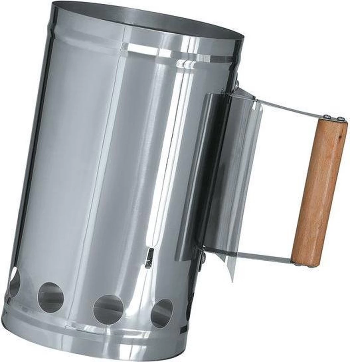 BBQ Collection Houtskoolstarter - Metaal - 27x16cm 4 BBQ Collection Houtskoolstarter - Metaal - 27x16cm - Afbeelding 2