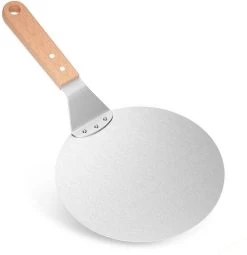 Pizza Schep - Taartschep - Pizzaroller - Pizzasnijder - Aluminium - Lengte 43 Cm - Able & Borret -Merkloos Winkel 1164x1200