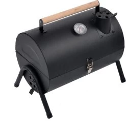 Compacte Draagbare Kolen BBQ Van Wolff BBQ - Handig Voor Op De Camping Op Het Strand Of In Een Park - Smoker Barbecue - Draagbare Lichtgewicht Bbq - Met Thermometer En Lucht Doorvoer. Laat Je Vlees Langzaam Garen. -Merkloos Winkel 1165x1200
