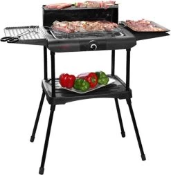 Excellent Electrics Elektrische Barbecue - Grilloppervlak (LxB) 36x24 Cm - 2000W - Zwart -Merkloos Winkel 1171x1200