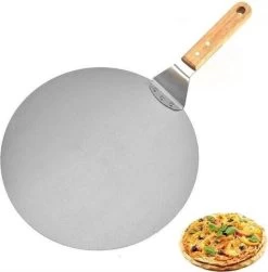Luxe Pizzaschep Voor Verse Pizza - Extra Groot - RVS 30CM - Grote Pizza Schep Voor Oven Of BBQ Barbecue - Hout Handvat - Pizzaspatel Voor Zelfgemaakte Ovenpizza -Merkloos Winkel 1180x1200 4