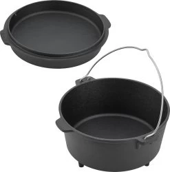 Dutch Oven Enkhuizen Met Deksel Gietijzer Zwart 4,2 L -Merkloos Winkel 1187x1200 1