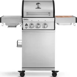 Burnhard Gas BBQ FRED JR. Deluxe - 2 Branders - Incl. Keramische Infraroodbrander & Afdekhoes - Deluxe 40 Burnhard Gas BBQ FRED JR. Deluxe - 2 Branders - Incl. Keramische Infraroodbrander & Afdekhoes - Deluxe -Merkloos Winkel 1192x1200