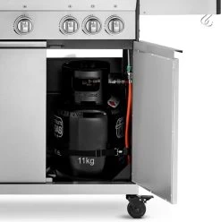 Burnhard Gas BBQ Big FRED Deluxe - 4 Branders - Incl. Keramische Infraroodbrander & Afdekhoes - Deluxe -Merkloos Winkel 1193x1200 1