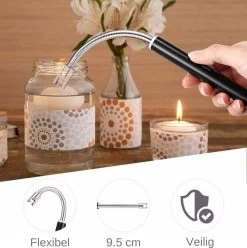 Merkloos BBQ Aansteker Oplaadbaar Met Usb Kabel - Elektrische Keuken Aansteker - Flexibele Aansteker - Zwart 11 Merkloos BBQ Aansteker Oplaadbaar Met Usb Kabel - Elektrische Keuken Aansteker - Flexibele Aansteker - Zwart -Merkloos Winkel 1196x1200 4