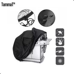 TammaT - BBQ Hoes - Waterdichte Beschermhoes - UV Bescherming - Maat L 170 X 61 X 117 Cm - Met Trekkoord -Merkloos Winkel 1198x1200 10