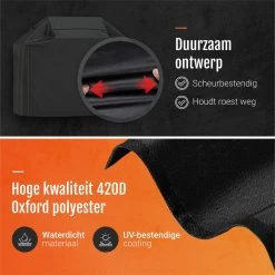 GrillX Barbecue Hoes - 170 X 61 X 117cm - BBQ Hoes Waterdicht - Beschermhoes Inclusief Trekkoord - BBQ Accesoires -Merkloos Winkel 1198x1200 4