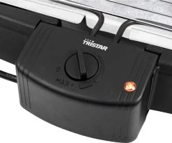 Tristar BQ-2824 Elektrische Barbecue - Tafel BBQ 34,5 X 23 Cm - Regelbare Thermostaat - 2000 Watt - Zwart -Merkloos Winkel 1200x1002 1