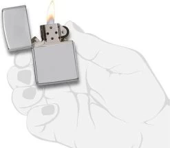 Zippo Lighter Polished Chrome 14 Zippo Lighter Polished Chrome -Merkloos Winkel 1200x1044