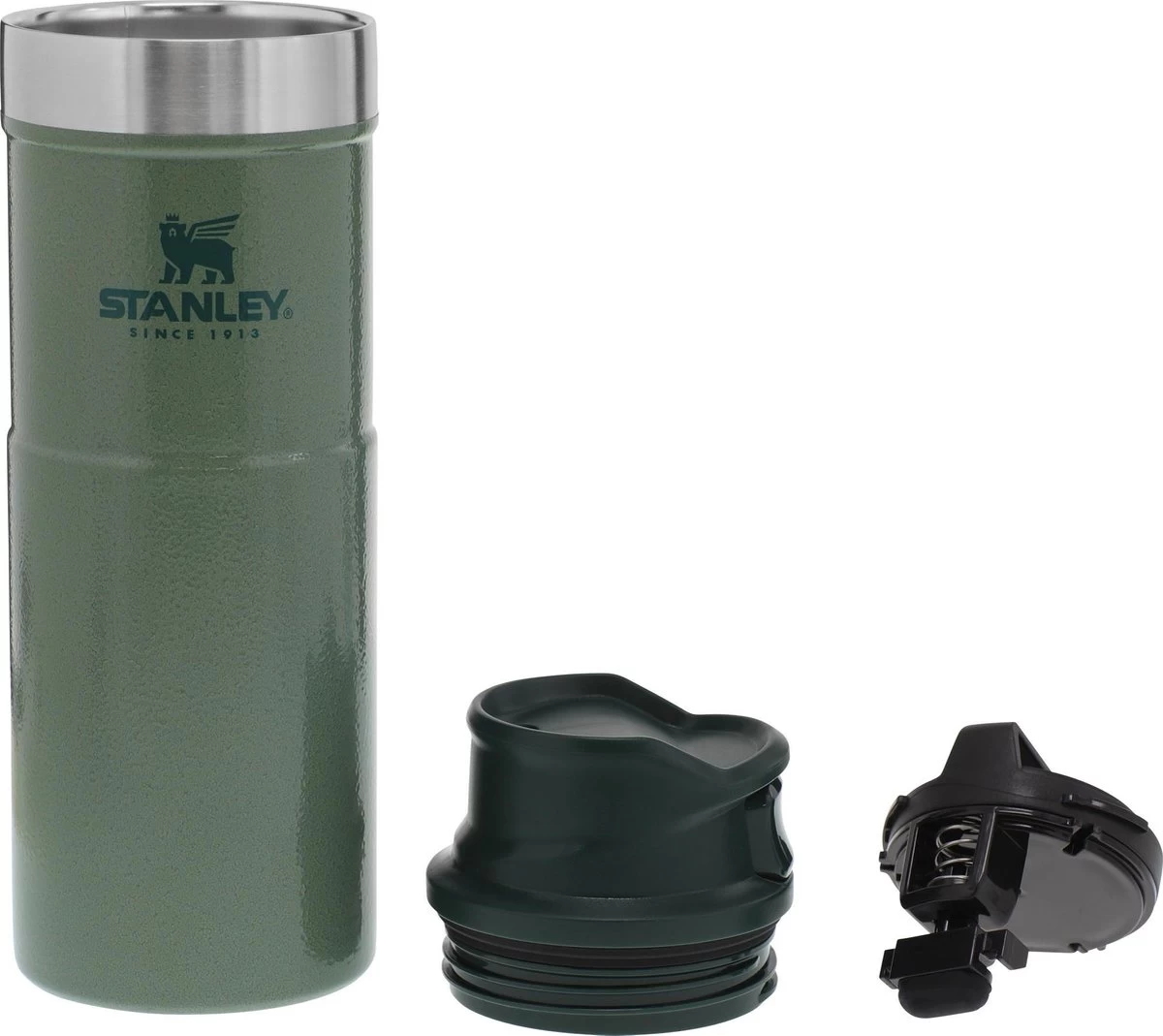 Stanley Trigger-Action Travel Mug 0.47L - Thermosfles - Hammertone Green 5 Stanley Trigger-Action Travel Mug 0.47L - Thermosfles - Hammertone Green - Afbeelding 3
