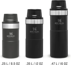 Stanley The Trigger-Action Travel Mug 0,25L - Thermosfles - Black -Merkloos Winkel 1200x1098 3