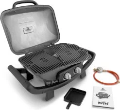 Burnhard Draagbare 2-Branders Gasbarbecue - Afdekhoes - BBQ Wayne -Merkloos Winkel 1200x1099 1