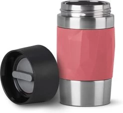 Tefal Compact Travel Mug Compact Thermosfles - 0,3 L - Koraal -Merkloos Winkel 1200x1099 2