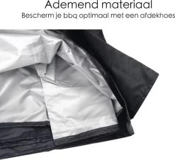 BBQ Beschermhoes - Voor Kamado - Universeel - Tot 23 Inch - Zwart -Merkloos Winkel 1200x1100 1