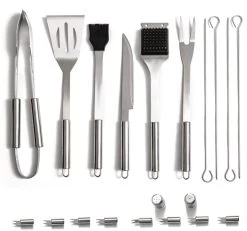 Bbq Accesoires – Bbq Gereedschap – Bbq Set – 22 Delig – RVS -Merkloos Winkel 1200x1120 1