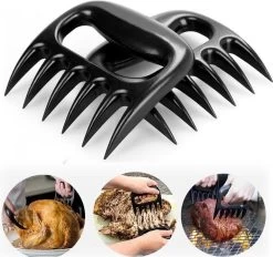 Merkloos Professionele Vleesshredders / Vleesklauwen | Meat Claws | BBQ | Bear Paws | Meat Shredders | Vlees Houders | Barbeque Accesoires | Pulled Pork Klauwen | 2 Stuks -Merkloos Winkel 1200x1127 1