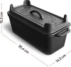 Burnhard Gietijzeren Broodpan 3,5 L - Broodbakvorm -Merkloos Winkel 1200x1136 3