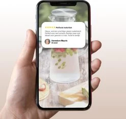 MÊZON® Schenkkan - Glazen Waterkan - Waterkaraf Voor Fruitwater - Multifunctionele Decanteer Karaf - Kan Met Deksel - 1.5L Capaciteit -Merkloos Winkel 1200x1139 2