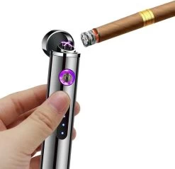 Allkinds Oplaadbare Elektrische Aansteker - USB Plasma Aansteker - Duurzaam - Windbestendig - Zwart 11 Allkinds Oplaadbare Elektrische Aansteker - USB Plasma Aansteker - Duurzaam - Windbestendig - Zwart -Merkloos Winkel 1200x1161 1