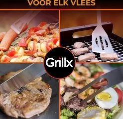 GrillX Barbecue Gereedschap Set - 19-delig - Inclusief Luxe Draagtas - BBQ Accesoires - Gereedschapset -Merkloos Winkel 1200x1161 2