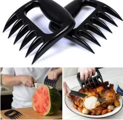 Merkloos Meat Claws - Vleesklauwen - Messen - Barbecue Kookgerei – BBQ Accessoires – Barbeque Accesoires - Kookgerei - 2 Stuks -Merkloos Winkel 1200x1173