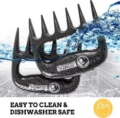 Mountain Grillers Claws-High Quality Meat Claws For American BBQ Pulled Pork-Plastic Meat Claws For Slicing-Vaatwasser Safe Bear Claws Gift Idee -Merkloos Winkel 1200x1175