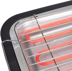 Tristar BQ-2813 Electrische Tafelbarbecue - Grilloppervlak (LxB) 38x22 Cm - 2000W - Zwart -Merkloos Winkel 1200x1182