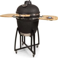 Patton - Kamado 21" - Premium Black - Keramische Barbecue - Incl. Bluetooth Kerntemperatuurmeter - LED Verlichting - Large - Compleet - Zwart -Merkloos Winkel 1200x1184 1