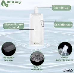 Waterfilter Survival Steddy Pro - Zuiver Gratis Drinkwater - Waterfles Waterzuivering - Waterfilter Kraan - Outdoor - FILTER 4000 LITER! -Merkloos Winkel 1200x1184 6