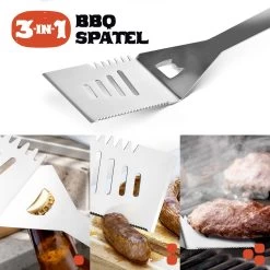 Squago BBQ Accesoires XXL Set Met Schort - Gereedschap - Gereedschapset Tang Borstel Mat -Merkloos Winkel 1200x1198 4