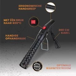 Master Knives BBQ Aansteker Electrisch - BBQ Accesoires - Zwarte BBQ Starter - Looftlighter -Merkloos Winkel 1200x1199 9
