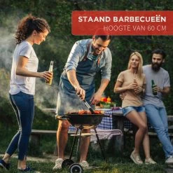 BBQ Collection Houtskoolbarbecue - Kogelbarbecue 45 X 60 Centimeter - Ronde Barbecue - Barbecue Op Wielen - Zwart - Metaal -Merkloos Winkel 1200x1200 103
