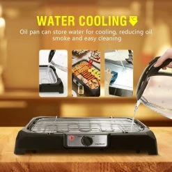 Aigostar Lava 30LDQ - Elektrische Grill - BBQ - Tafel Barbecue - Grilloppervlakte 41 X 24 Cm - 2000 Watt -Merkloos Winkel 1200x1200 119