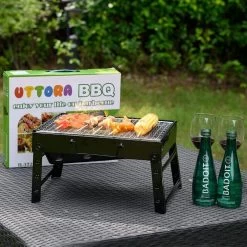 Merkloos Decopatent® Portable Houtskool BBQ - Barbecue - Inklapbaar - Barbecue Houtskool - Tafel Grill - Camping - Strand - Festival - Park -Merkloos Winkel 1200x1200 138