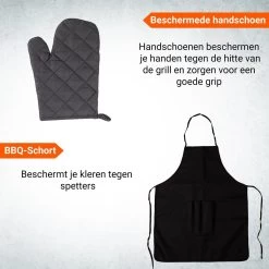 BBQ Accesoires Gereedschapset Koffer Set Tang Borstel Schort Barbecue Dagdeals - Chef Cook BBQ Accessoires Set -Merkloos Winkel 1200x1200 156
