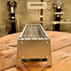 Spiedini Saté-bbq Bali 40 Mini - Kleine, Smalle Houtskoolbarbecue Met Horizontaal Rooster Voor Sate Of Andere Spiesjes - 40 Cm Lang, 11 Cm Breed, 14 Cm Hoog - Ideaal Voor Tuin- Of Open Haard, Of Balkon - Materiaal: Gealuminiseerd Ijzer -Merkloos Winkel 1200x1200 23