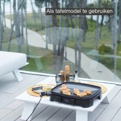 Barbecook Alexia - Elektrische Bbq - Afneembare Grill - Zijtafels - Wielen - 84x55x97cm -Merkloos Winkel 1200x1200 246